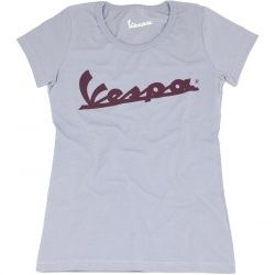 T-shirt femme Vespa Colors gris