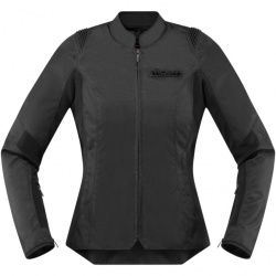 Blouson textile femme Icon Overlord CE Stealth