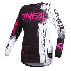 Maillot cross femme O’Neal Element Shred rose
