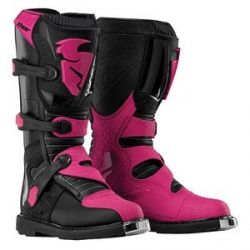 Bottes cross Thor BLITZ BLACK MAGENTA FEMME 2019