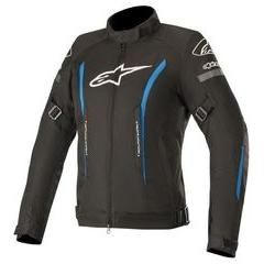 Blouson textile femme Alpinestars Stella Gunner V2 Waterproof noir/bleu