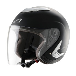 Casque Jet femme Astone Ks Mono Color noir mat