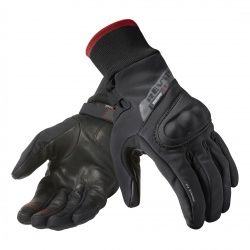 Gants cuir/textile femme Rev'it Crater WSP Ladies noir
