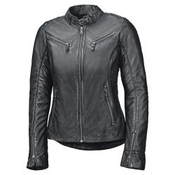 Blouson cuir Held femme Sabira noir