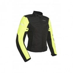 Blouson textile Acerbis Ghibly Lady noir/jaune fluo