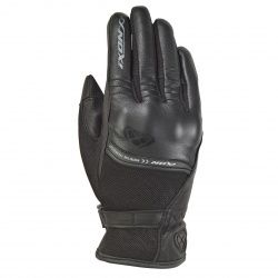 Gants été cuir/textile femme Ixon RS Shine 2 noir