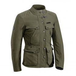 Veste textile femme Ixon Exhaust Lady kaki