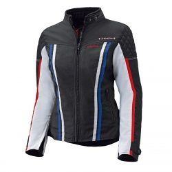 Blouson textile Held femme Jill noir/blanc/rouge/bleu