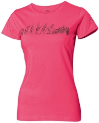 Tee-shirt femme Held EVOLUTION violet/rose