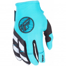 Gants cross Fly KINETIC YOUTH GIRLS - BLEU BLANC -
