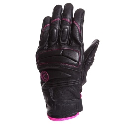 Gants femme Bering LADY MEZIA Noir/Fuchsia