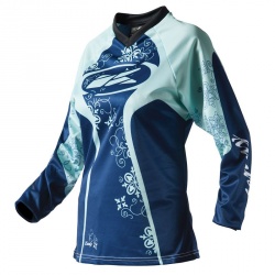 Maillot cross Kenny destockage ADVENTURE FEMME BLEU