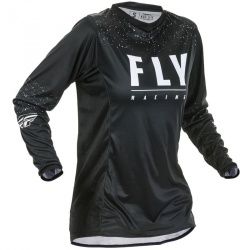 Maillot cross Fly LITE BLACK WHITE FEMME 2020