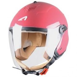 Casque Astone MINIJET S FEMME ROUGE