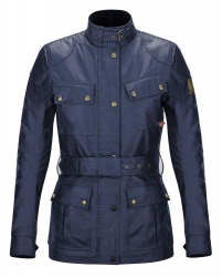 Veste textile femme Belstaff CLASSIC TROPHY LADY bleu marine