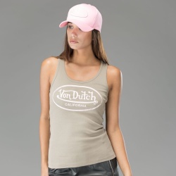 Débardeur femme Von Dutch Eva kaki
