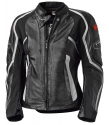 Blouson cuir femme Held NAMIKO noir/blanc