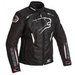 Blouson Bering LADY ESKADRILLE noir/blanc
