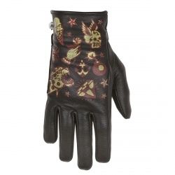 Gants Helstons CREAM CUIR SOFT FEMME