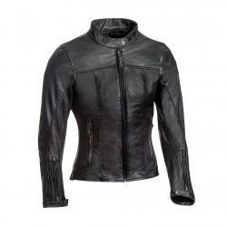 Blouson cuir femme Ixon Crank Lady noir