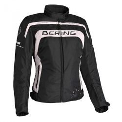 Blouson Bering LADY KARESS Noir/Rose