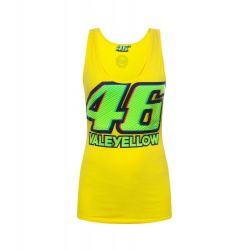 Débardeur femme VR46 Valentino Rossi jaune 2017