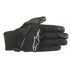 Gants cuir/textile femme Alpinestars Stella Faster noir