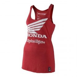 Débardeur femme Troy Lee Designs Honda Wing rouge