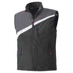 Gilet sans manche femme Held Ray noir/gris/blanc