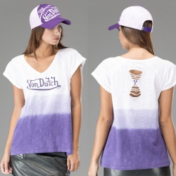 Tee-shirt femme Von Dutch Adison violet
