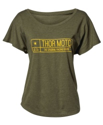 Tee shirt femme Thor Establish vert