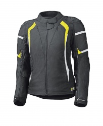 Blouson textile femme Held LUCA noir/jaune fluo