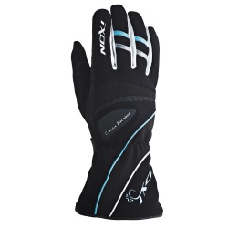 Gants femme Ixon PRO DONNA HP noir/blanc/turquoise