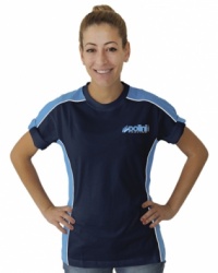 T shirt race team Polini bleu femme S