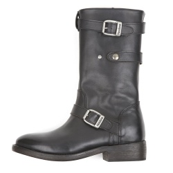 Bottes cuir femme Helstons GALANT noir