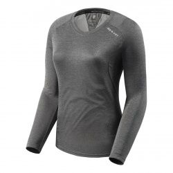 Tee-shirt technique femme Rev'it Sky manches longues ladies gris foncé