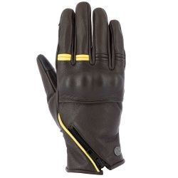 Gants femme V'Quattro Murano 18 Lady marron/jaune