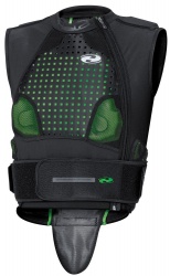 Gilet de protection femme Held KELTOR noir/vert