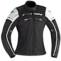 Blouson textile femme Ixon PITRACE LADY noir/blanc