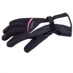 Gant hiver Bering Lady Chakra noir/blanc/fuschia