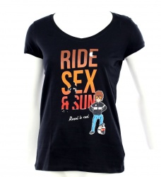 T-Shirt Ride, Sex & Sun Femme