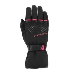 Gants femme V'Quattro CORE noir/rose