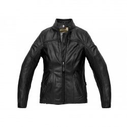 Blouson cuir femme Spidi ROCK LADY noir