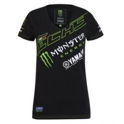 T-Shirt manches courtes Tech3 Monster LADY - TECH3 MONSTER ENERGY - BLACK GREEN