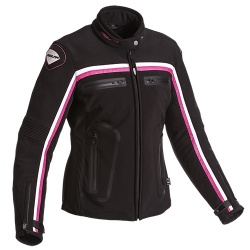 Blouson femme Segura LADY SQUARE noir/fuchsia