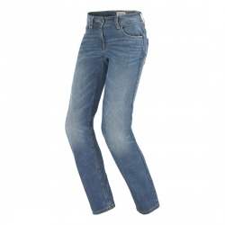 Jean femme Spidi J-FLEX LADY bleu usé