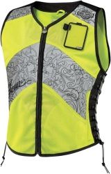 Gilet textile femme Icon Corset jaune