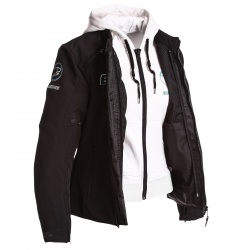 Blouson Bering LADY JAAP noir/turquoise