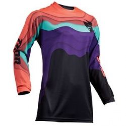 Maillot cross Thor PULSE DEPTHS BLACK CORAL FEMME 2019