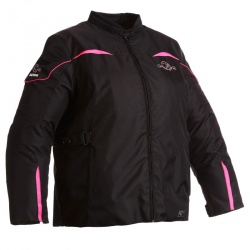 Veste Bering LADY ADELE Queen Size noir/fuchsia